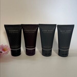 Aromatherapy White Tea & Rose Set travel size brand new sealed